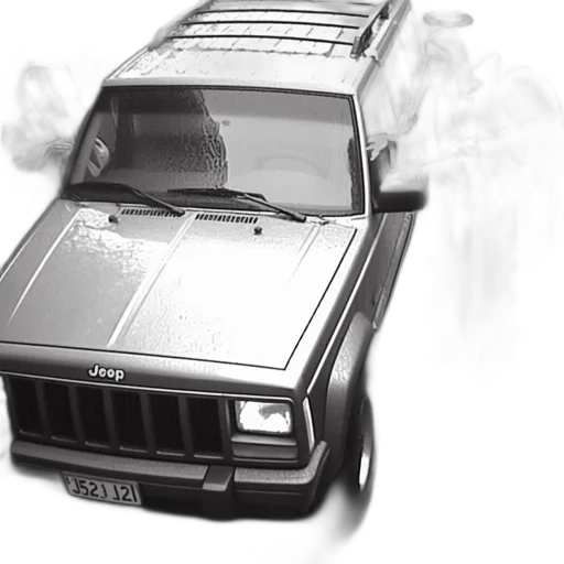 car, weapon, concept art, photorealistic transparent PNG cut-out