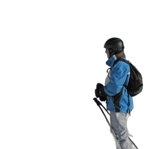 staff, jacket, robot, weapon transparent PNG cut-out