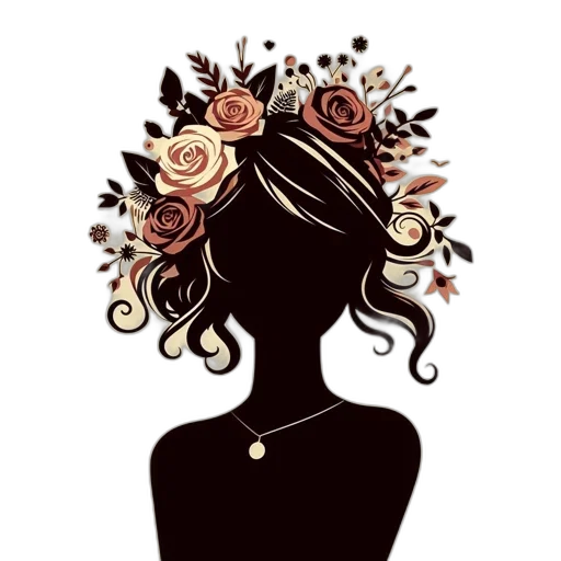 crown, flower, jewelry, dress transparent PNG cut-out