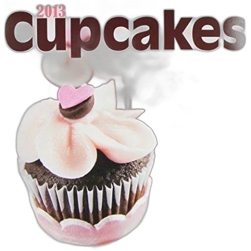 photorealistic, 3d render, 2013, cupcakes transparent PNG cut-out