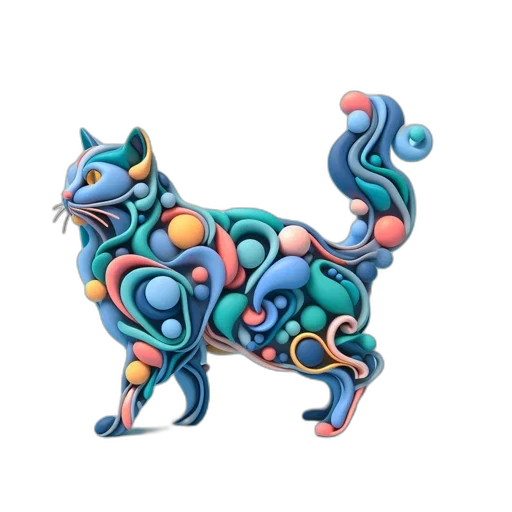 dragon, staff, creature, animal transparent PNG cut-out