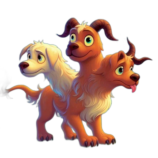 animal, concept art, 3d render, fantasy art transparent PNG cut-out