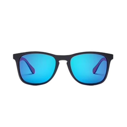 3d render, vaporwave, cartoon, blue transparent PNG cut-out