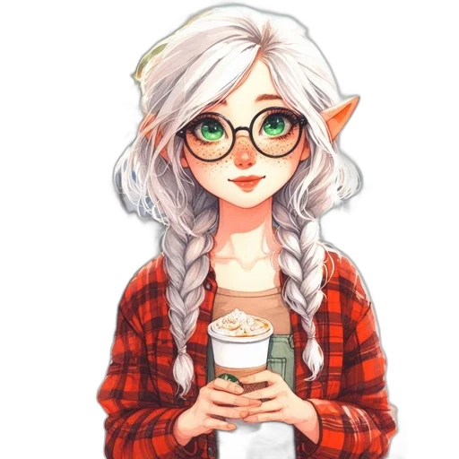 dragon, staff, face, dress transparent PNG cut-out