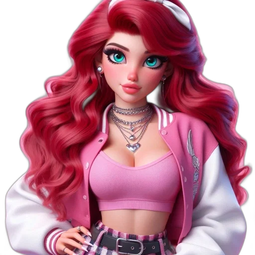 jewelry, jacket, dress, cartoon transparent PNG cut-out