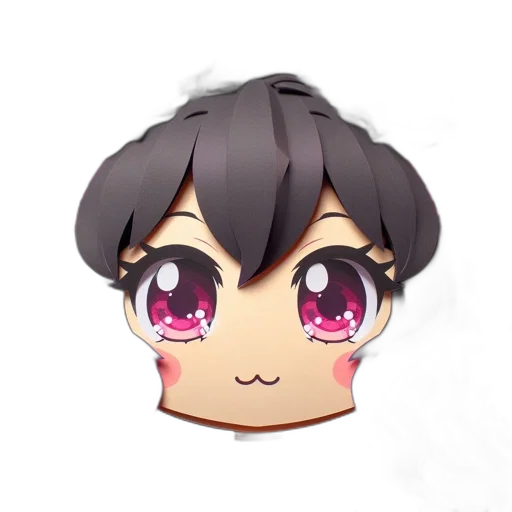 face, mask, staff, hair transparent PNG cut-out
