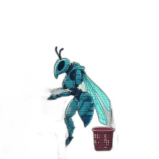 dragon, robot, creature, animal transparent PNG cut-out