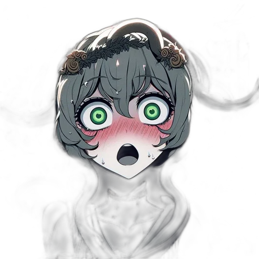 mask, creature, face, hair transparent PNG cut-out