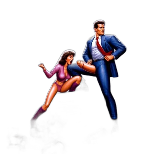 pixel art, concept art, comic book art, urban transparent PNG cut-out