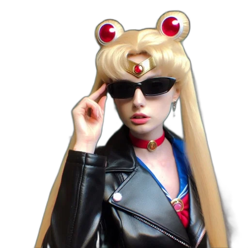 jacket, anime, 3d render, cartoon transparent PNG cut-out