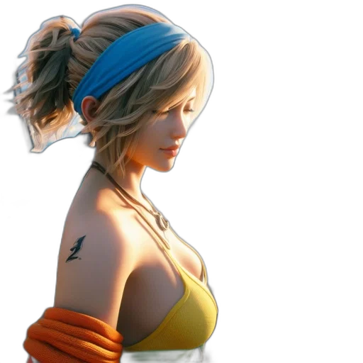 dress, concept art, photorealistic, 3d render transparent PNG cut-out