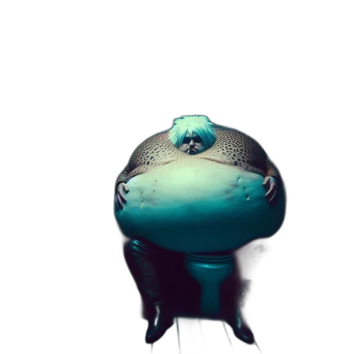 umbrella, creature, hat, mask transparent PNG cut-out