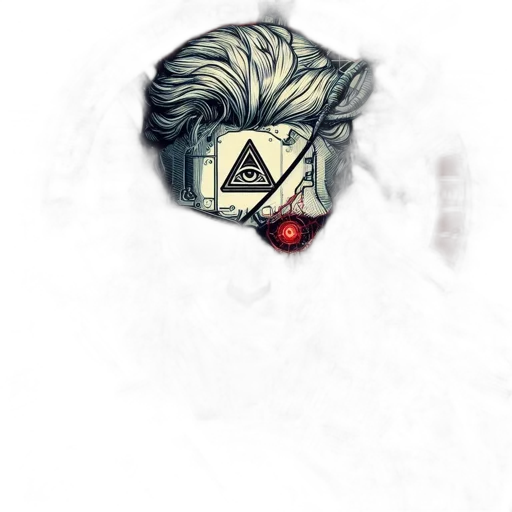 mask, face, robot, crown transparent PNG cut-out