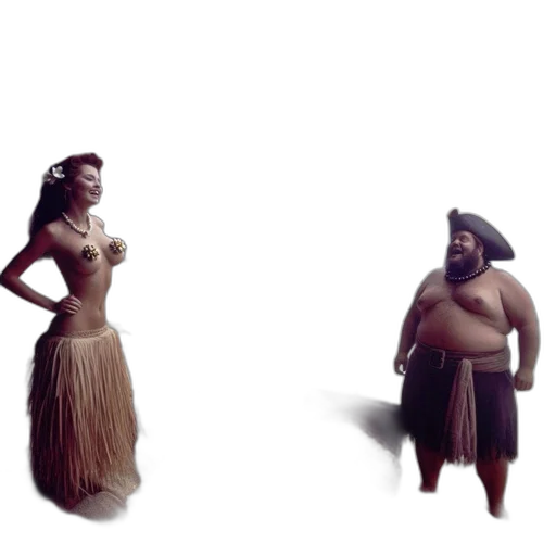 dress, creature, concept art, 3d render transparent PNG cut-out