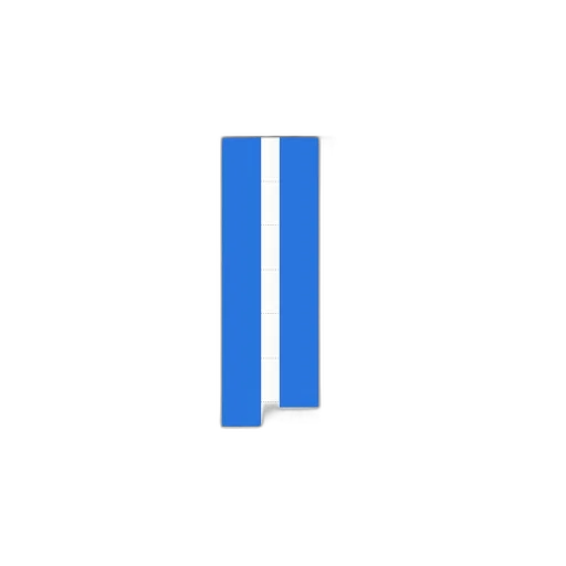 robot, staff, pixel art, blue transparent PNG cut-out