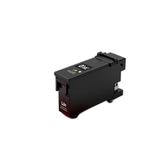 3d render, gray, red, inkjet transparent PNG cut-out
