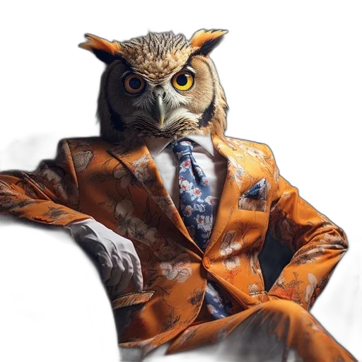jacket, animal, staff, creature transparent PNG cut-out