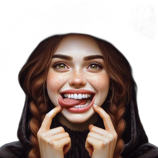 face, jacket, mask, crown transparent PNG cut-out