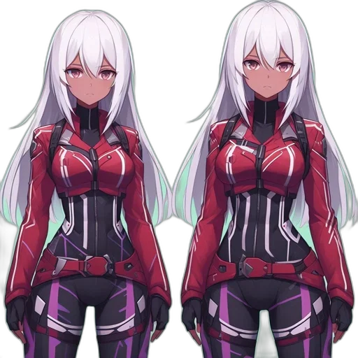 jacket, robot, concept art, anime transparent PNG cut-out