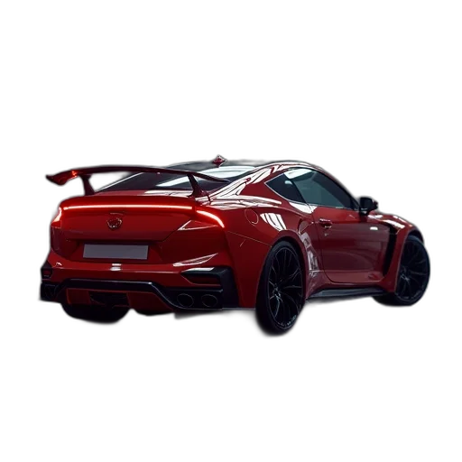 car, 3d render, photorealistic, concept art transparent PNG cut-out