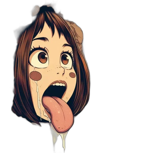 face, creature, food, mask transparent PNG cut-out
