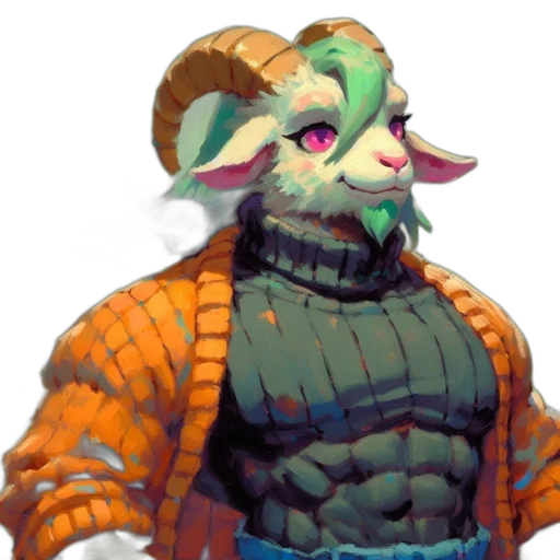 jacket, staff, creature, dragon transparent PNG cut-out