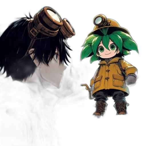 hat, mask, creature, weapon transparent PNG cut-out