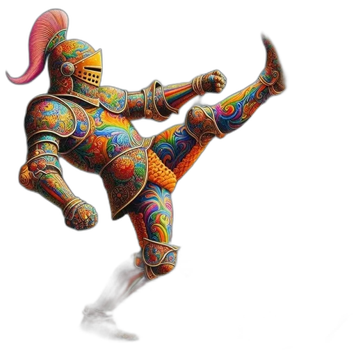 robot, creature, mask, staff transparent PNG cut-out