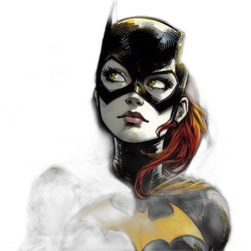 mask, comic book art, concept art, fantasy art transparent PNG cut-out