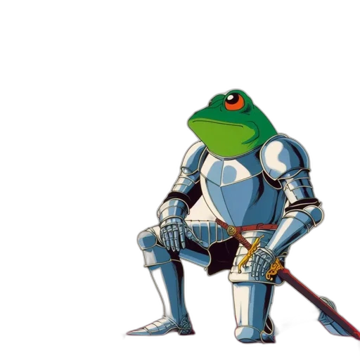sword, robot, animal, staff transparent PNG cut-out