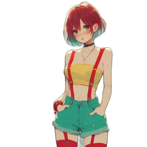 dress, jacket, staff, robot transparent PNG cut-out