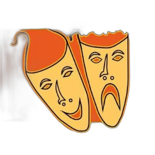 mask, crown, food, jewelry transparent PNG cut-out