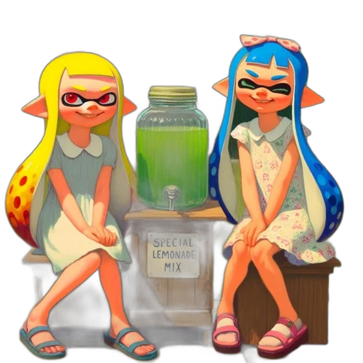 dress, bottle, concept art, vaporwave transparent PNG cut-out