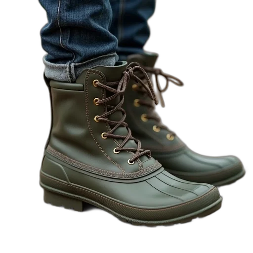 shoes, 3d render, photorealistic, boot transparent PNG cut-out