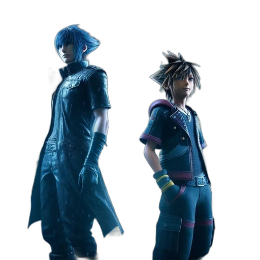concept art, 3d render, blue, dark transparent PNG cut-out