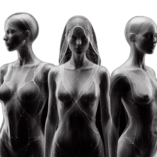 dress, jewelry, 3d render, concept art transparent PNG cut-out