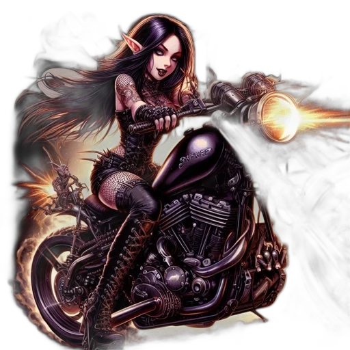 weapon, fantasy art, comic book art, concept art transparent PNG cut-out