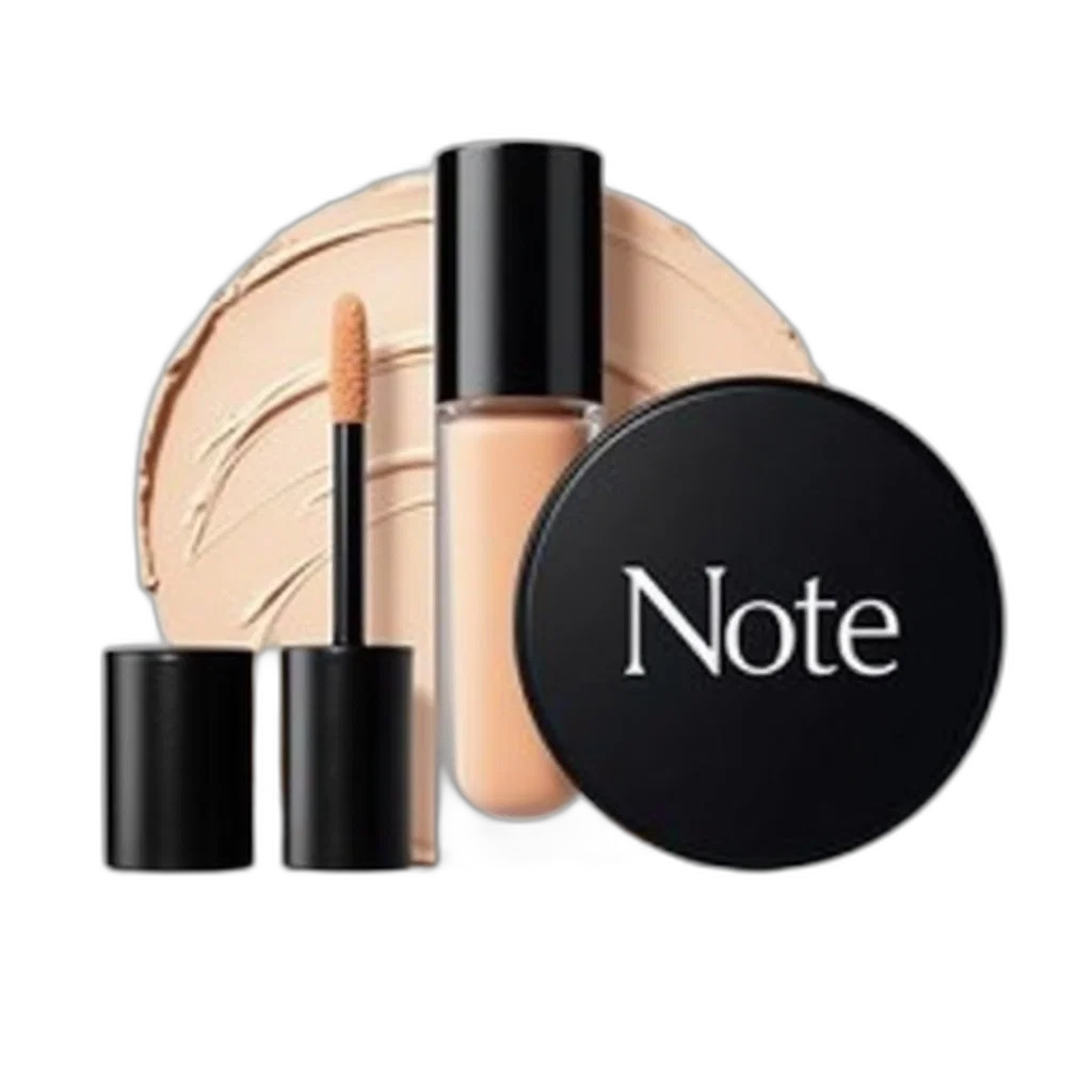 dark, black, beige, makeup transparent PNG cut-out