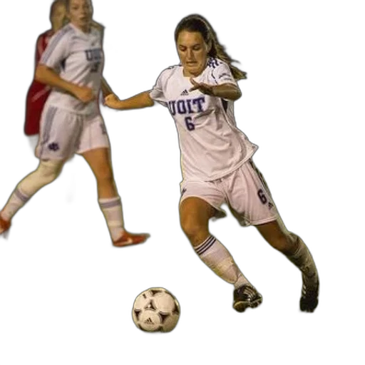 photorealistic, concept art, female, soccer transparent PNG cut-out