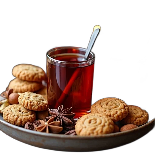 food, photorealistic, tray, full transparent PNG cut-out