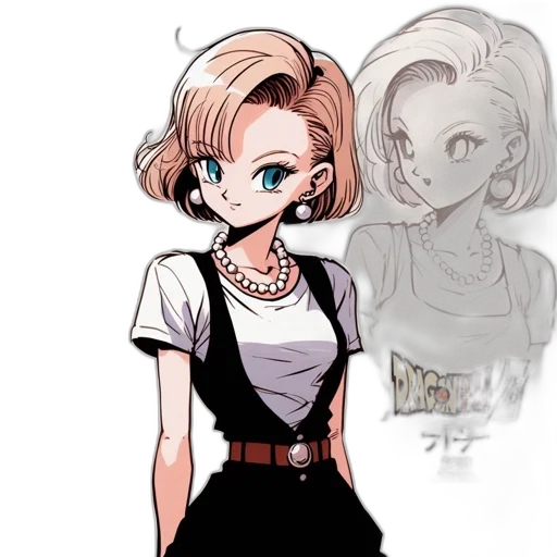 dress, staff, face, jewelry transparent PNG cut-out