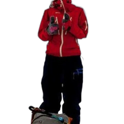 jacket, staff, animal, creature transparent PNG cut-out