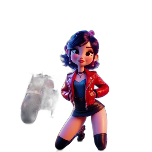 jacket, weapon, robot, car transparent PNG cut-out