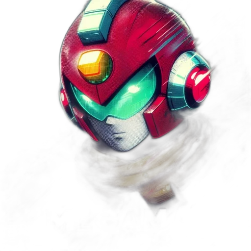 robot, mask, weapon, creature transparent PNG cut-out