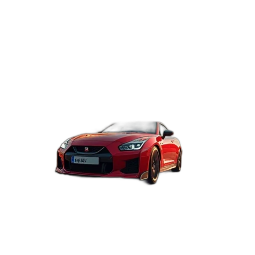 car, 3d render, photorealistic, pixel art transparent PNG cut-out