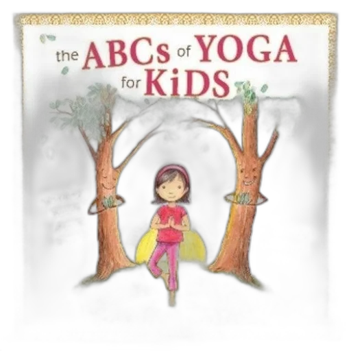 abcs, yoga, kids, book transparent PNG cut-out