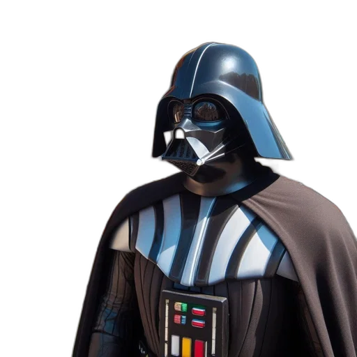 mask, staff, concept art, 3d render transparent PNG cut-out