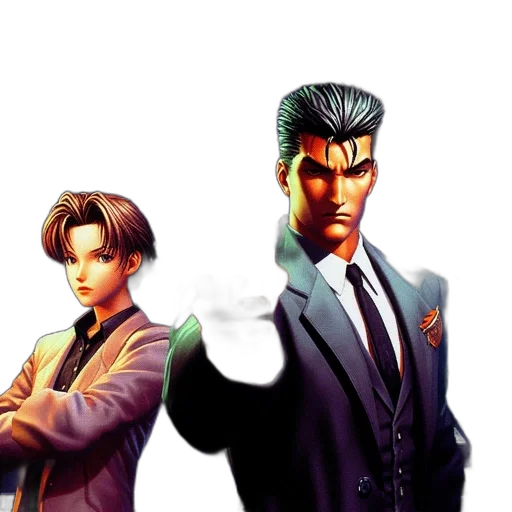 concept art, pixel art, 3d render, vaporwave transparent PNG cut-out