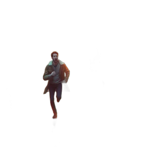 creature, jacket, animal, pixel art transparent PNG cut-out
