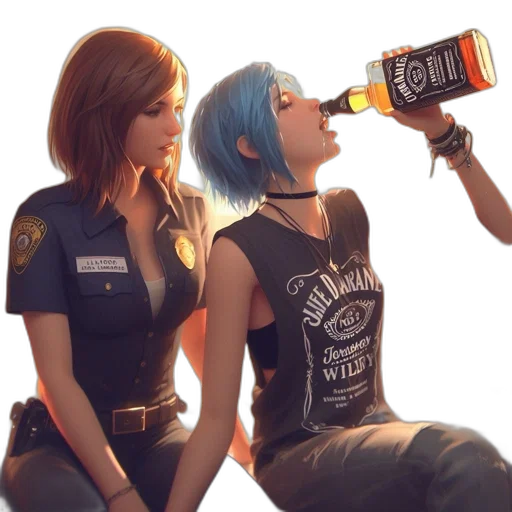 bottle, staff, weapon, cyberpunk transparent PNG cut-out